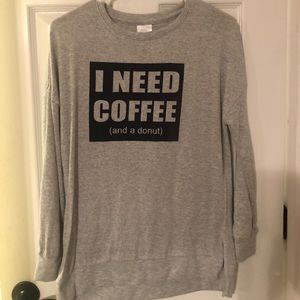 I Need Coffee Long Sleeve